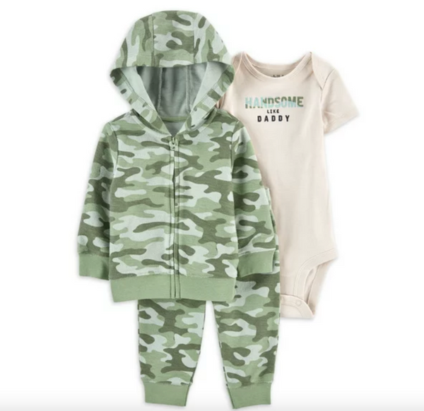 Conjunto militar Carters Talla 24 meses