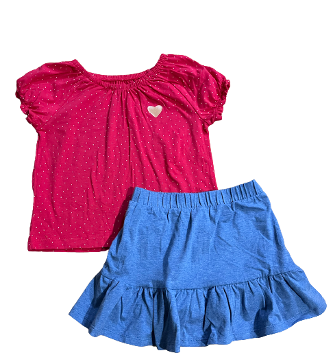 Conjunto Pekkle Falda Talla 4 años