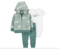 Conjunto Chamarra Dinosaurios Carters Talla 12 meses