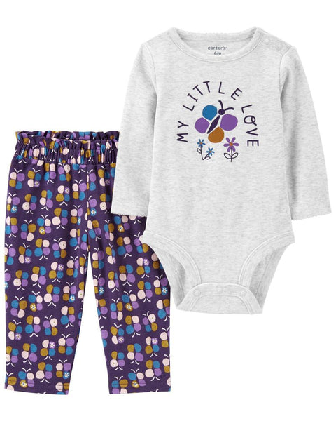 Conjunto My Little Love Carters Talla 0 a 1 mes