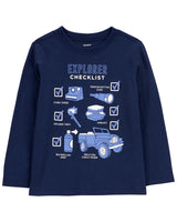 Playera Explorador Carters Talla 5 años