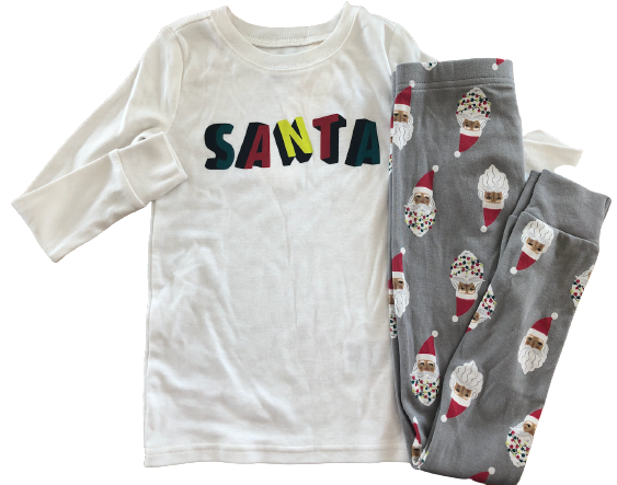 Pijama Santa Old Navy Talla 3 años