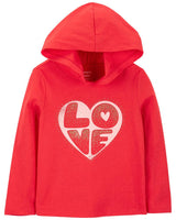 Sudadera Ligera Love Carters Talla 24 meses