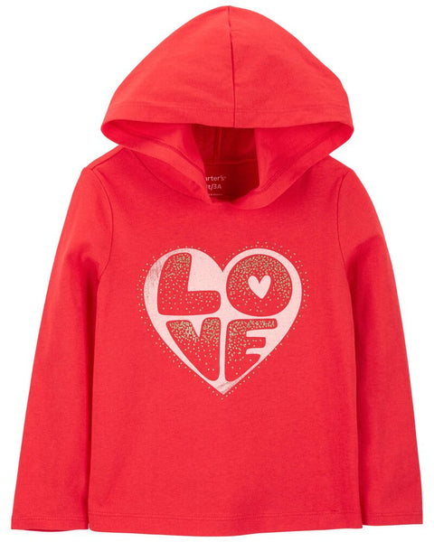 Sudadera Ligera Love Carters Talla 24 meses