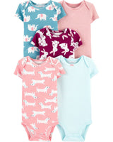 Set 5 Pañaleros Animalitos Carters Talla 3 meses