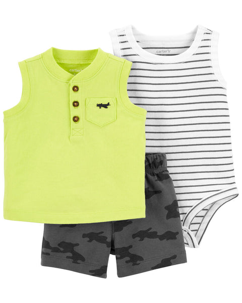 Conjunto Aviones Carters Talla 9 meses