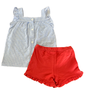 Conjunto Carters Blusa y Short Talla 5 años