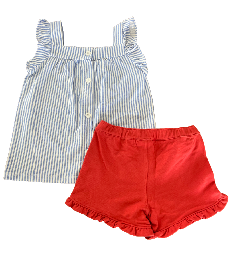 Conjunto Carters Blusa y Short Talla 5 años