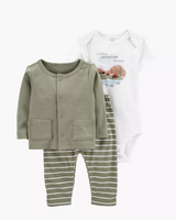 Conjunto Carters Verde Adventure Talla 9 meses