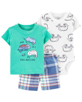 Conjunto camaleones Carters Talla 24 meses