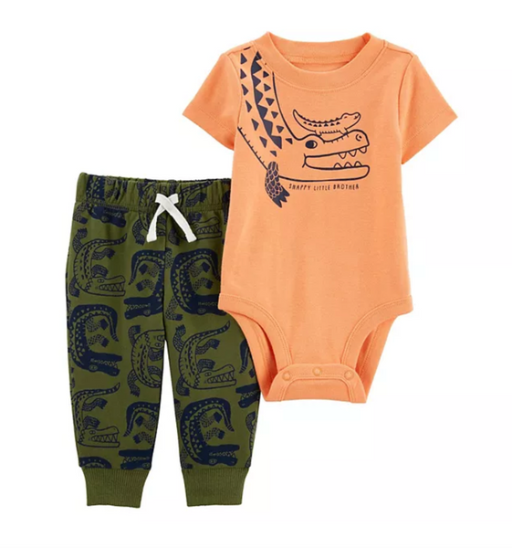 Conjunto Lagarto Carters Talla 18 meses