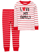 Conjunto Love my Family Carters Talla 12 meses