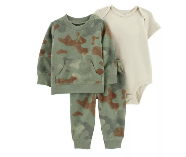 Conjunto Militar Carters  Talla 3 meses