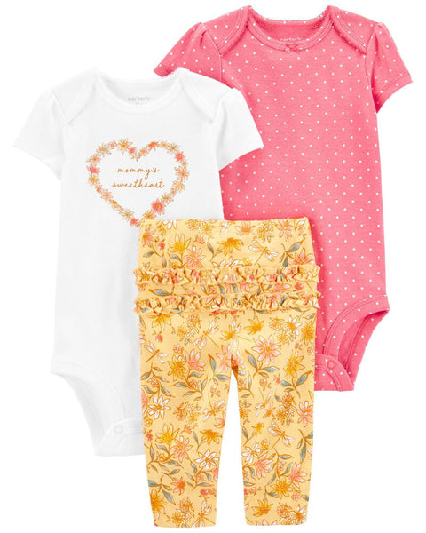 Conjunto SweetHeart Carters Talla 9 meses