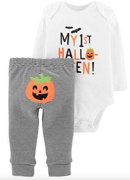 Conjunto My First Halloween Carters  Talla 12 meses