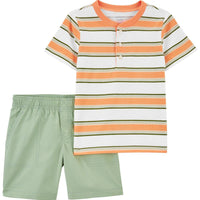 Conjunto Short Carters Talla 3 meses