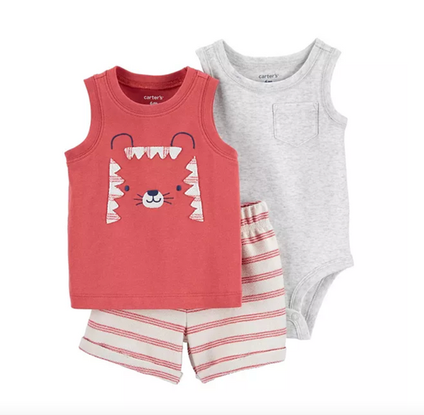 Conjunto Tigre Carters Talla 18 meses