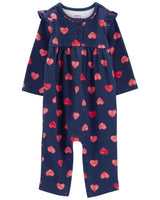 Jumpsuit Corazones Carters Talla 24 meses