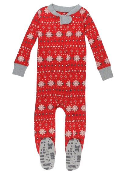 Mameluco Navideño Honest Baby Talla 12 meses