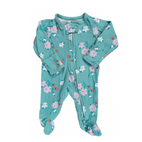 Mameluco Aqua Flores Carters Talla 3 meses