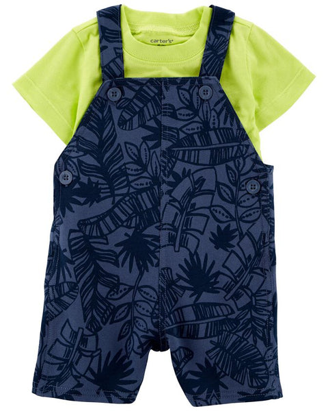 Overol neon Carters Talla 24 meses