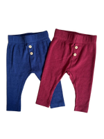 Set de 2 Leggings Talla 0 a 1 mes