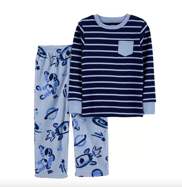 Pijama Astronautas y Cohetes Carters Talla 3 años