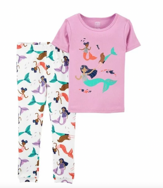 Pijama Sirenas Carters Talla 4 años