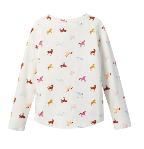 Playera Unicornios Cat and Jack Talla 2 años