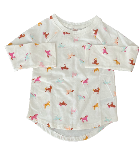 Playera Unicornios Cat and Jack Talla 2 años