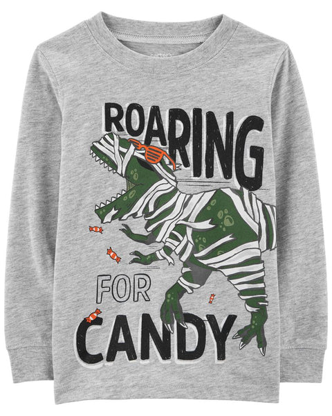 Playera Roaring for Candy Carters Talla 24 meses