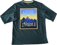 Playera Explore Old Navy Talla 10 años