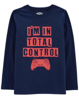 Playera Im In Total Control Osh Kosh Talla 4 años