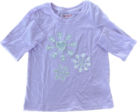 Playera  Copos de Nieve Cat and Jack Talla 4 años