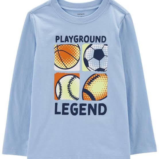 Playera Playground Carters Talla 3 años