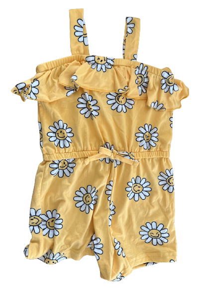 Romper Flores Marca Limited Too Talla 4 años