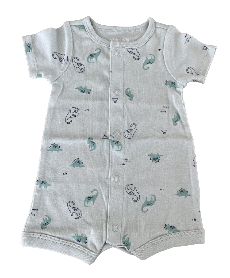 Romper Dinosaurios Carters Talla 0 a 1 mes