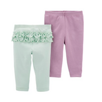 Set de 2 Pants Carters Talla 12 meses