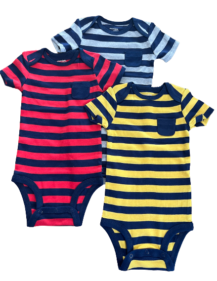 Set 3 pañaleros Carters Talla 12 meses