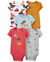 Set Pañaleros Carritos Carters Talla 6 meses