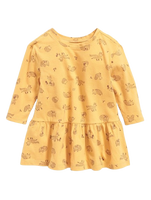 Vestido Amarillo Animalitos Old Navy Talla 0 a 3 meses