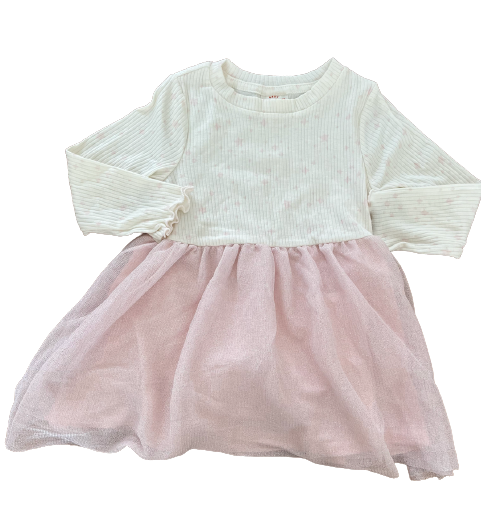 Vestido Rosa Tul Cat and Jack Talla 18 meses