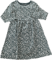 Vestido Verde Flores Old Navy Talla 4 años