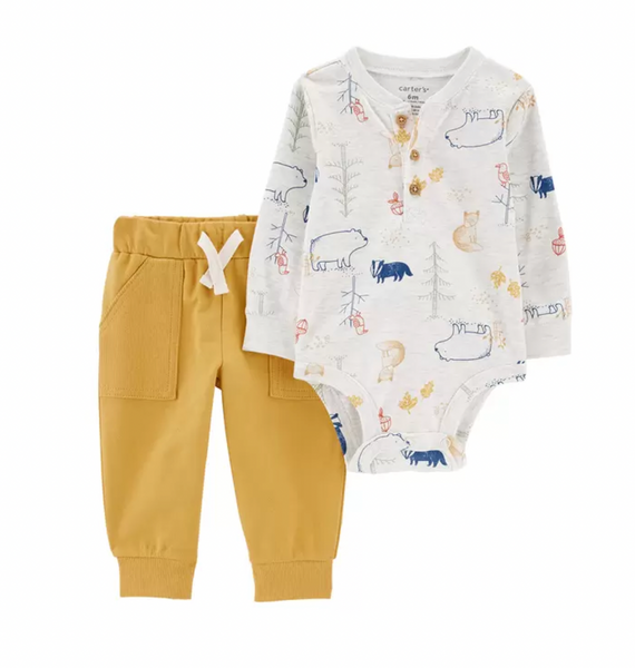 Conjunto Ositos Carters Talla 18 meses