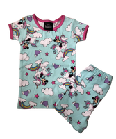 Pijama Minnie Aqua  Talla 3 Años