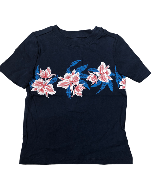 Playera Old Navy Flores Talla 3 Años