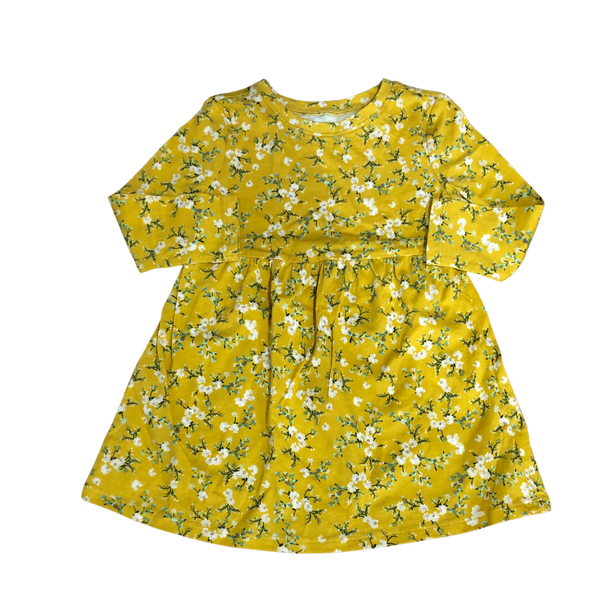 Vestido Old Navy Amarillo Talla 12 Meses