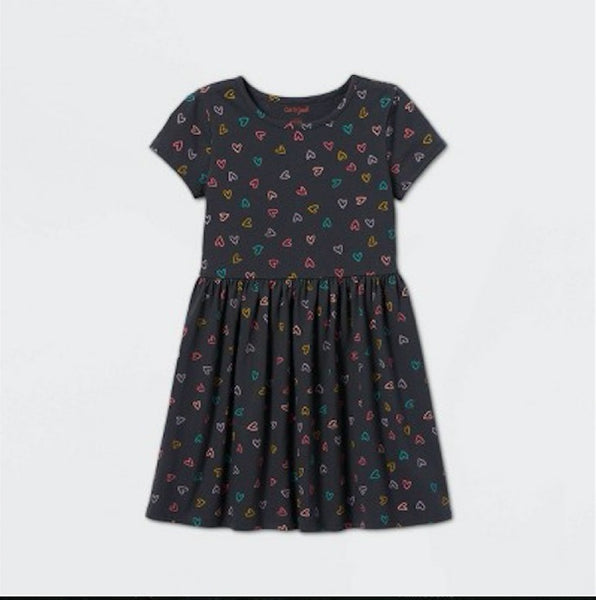 Vestido corazones Cat and Jack Talla 6 años