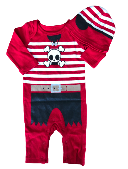 Jumpsuit Pirata Talla 0 a 3 meses