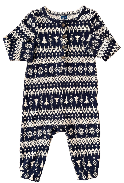 Jumpsuit Azul Old Navy Talla 6 meses